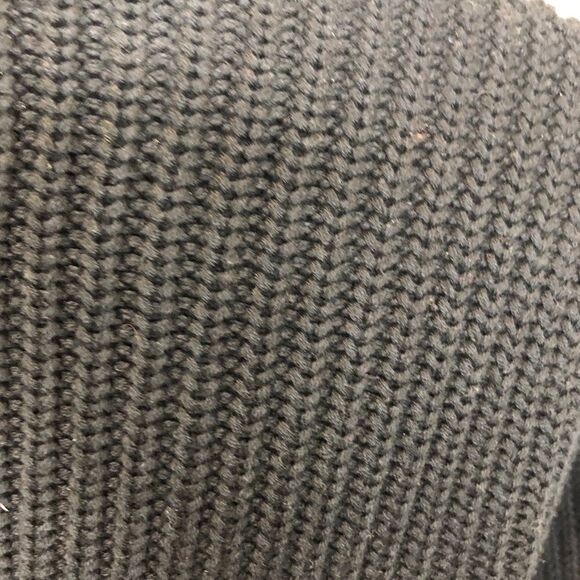 Chico’s Platinum zip leather front sweater size XL - Picture 7 of 10